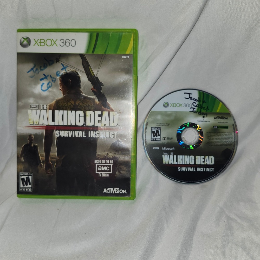 The Walking Dead Survival Instinct Xbox 360 Activision AMC TV Series Daryl Merle